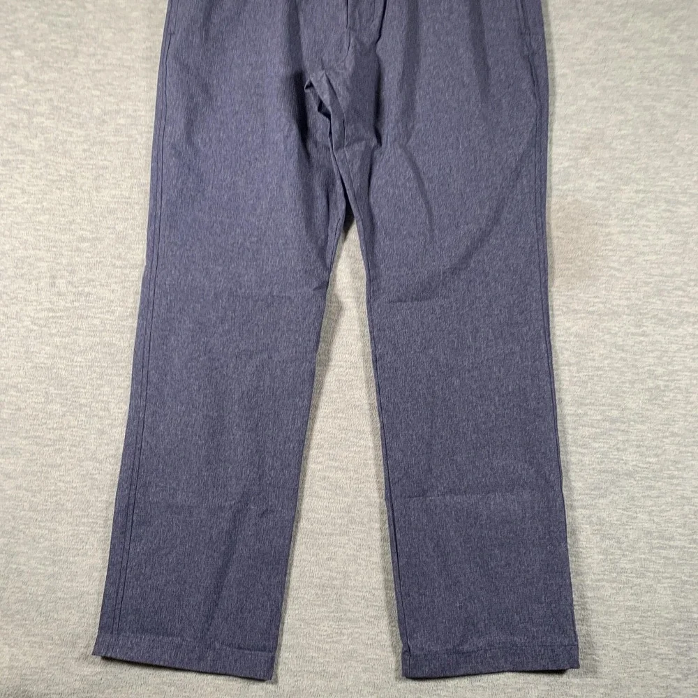 Under Armour Pants Mens 34x30 Blue Golf Lightweight Elastic Waist Performance